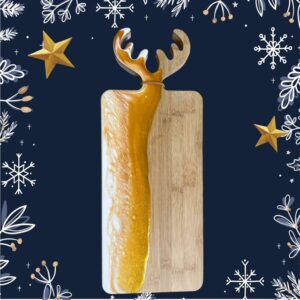 Bamboo Reindeer Serving Board