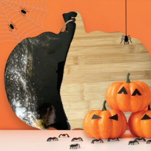 Bamboo Pumpkin Serving Board