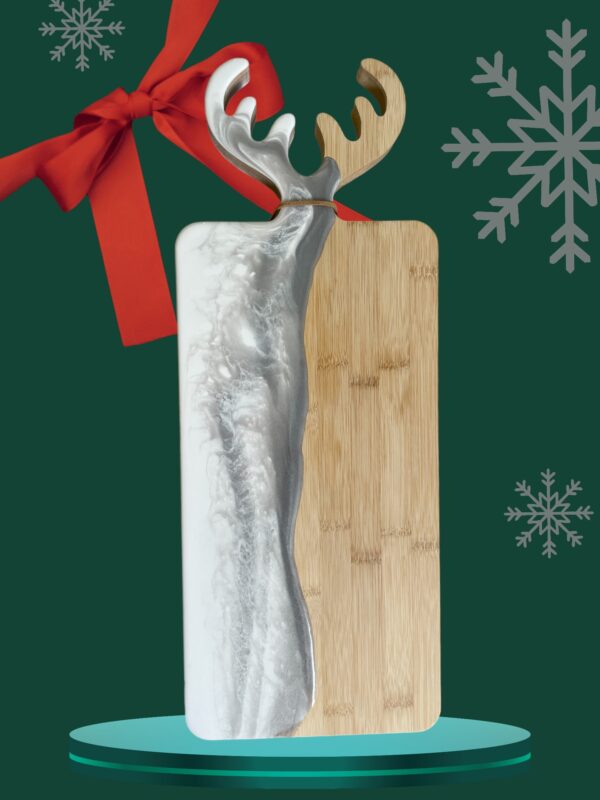 Bamboo Reindeer Serving Board