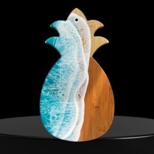 Pineapple Ocean Bamboo Serving Board