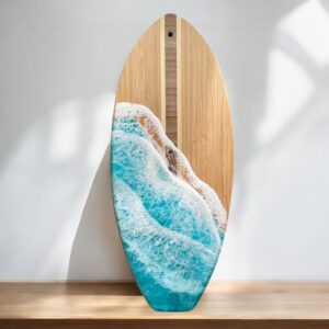 Medium Ocean Bamboo Surfboard