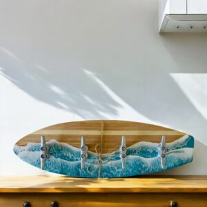 Bamboo Ocean Surfboard With Hooks (23")