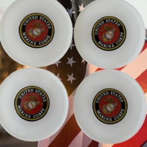 USMC Coasters 4"